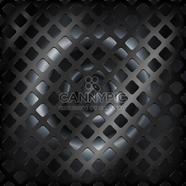Vector black color steel abstract background - Free vector #127506