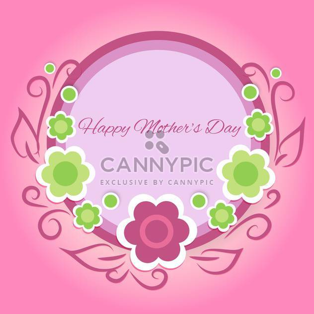 Happy mother day background - Free vector #130566