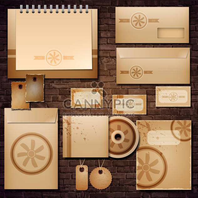 Selected corporate templates, vector Illustration - Free vector #132166