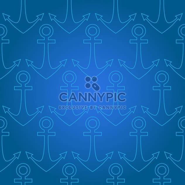 vector background with anchor pattern - vector gratuit #134906 