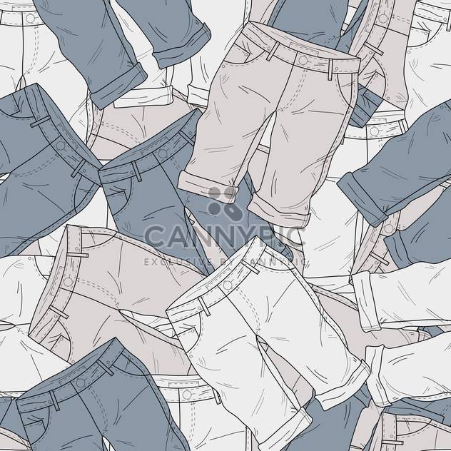Vector background with different fashion shorts - Free vector #126116