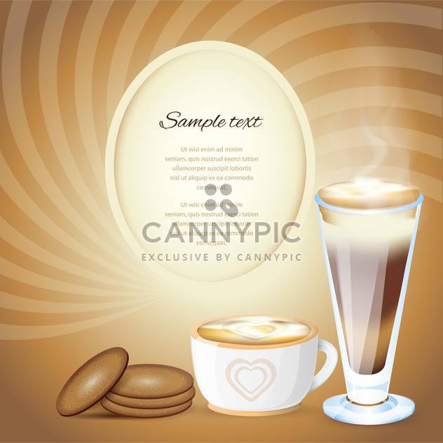 Coffee design template vector illustration. - бесплатный vector #131116