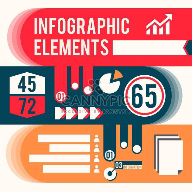 business infographic elements set - Free vector #133016