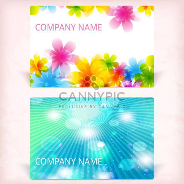 modern business card background - Free vector #133836