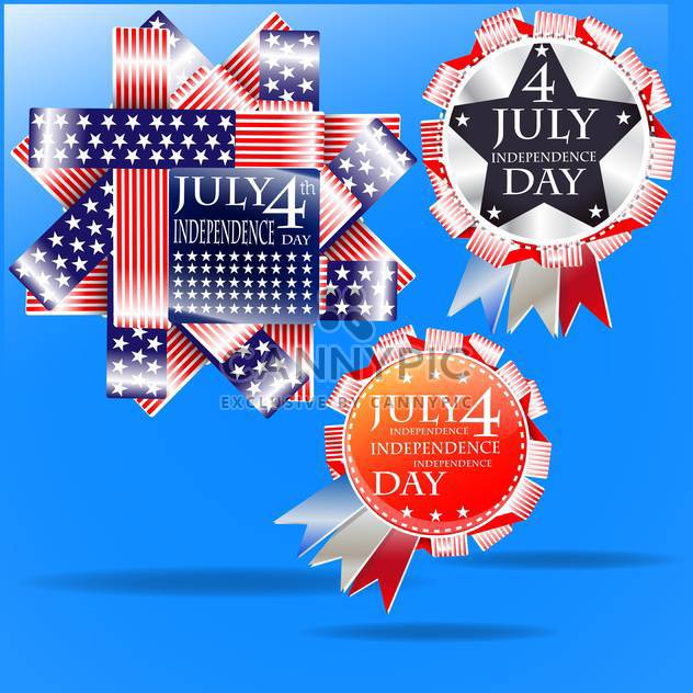 usa independence day illustration - Free vector #134146