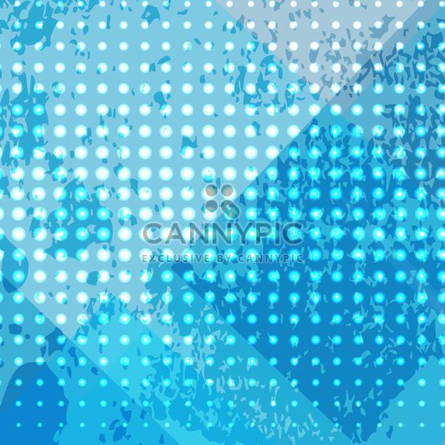 abstract blue dots background - vector gratuit #134986 